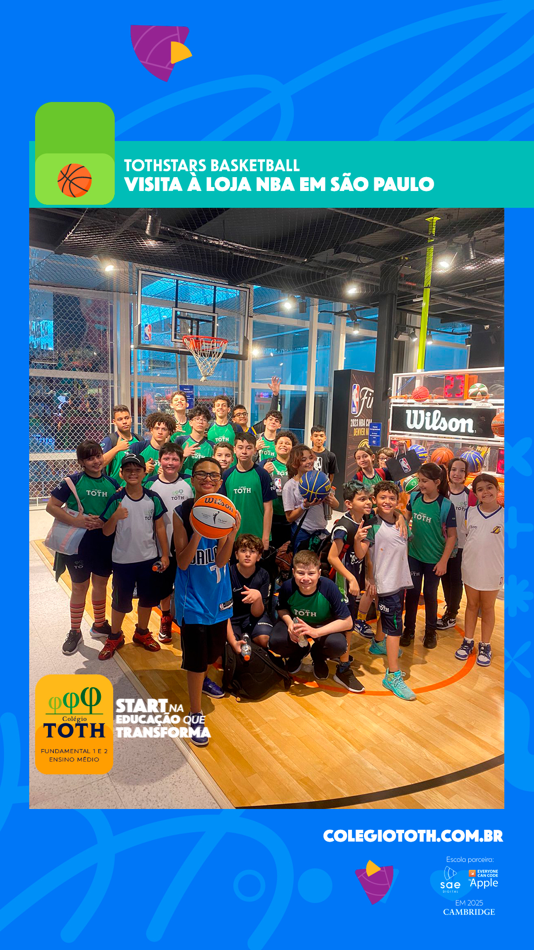 01_ColégioToth_Tothstars_Visita_Loja_NBA_40